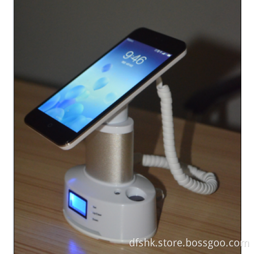 burglar alarm security display stand for universal mobile phone with counting&charging function